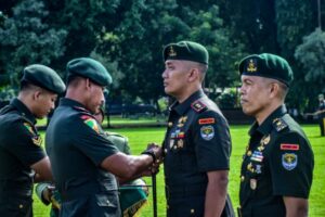 Danbrigif 1 Jaya Sakti Pimpin Sertijab Danyonif 201 Jaya Yudha