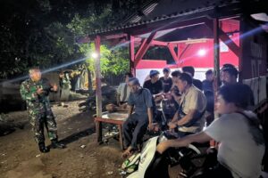 Ngopi Bareng Babinsa: Ajakan Menjauhi Bahaya Sosial di Ds. Jatake