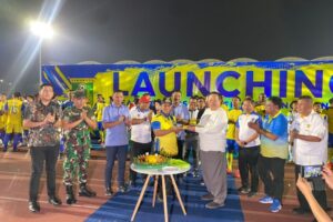 Launching Tim Persikota, Pabung Kodim 0506/Tgr: TNI Siap Dukung Keamanan dan Kesuksesan Persikota