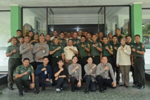 Berkunjung Ke Pendam IV/Diponegoro, Kadispenad: Berbuat Terbaik Dan Bekerjalah Dengan Hati
