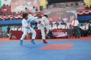Persaingan Sengit: Ribuan Atlet Karate Bertarung di Open Tournament Piala Panglima TNI 2024
