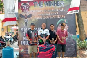 Kodim 0506/Tgr Gelar Festival dan Lomba Burung Berkicau Meriahkan HUT TNI ke-79