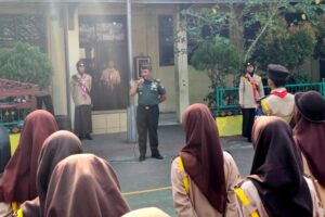Danramil 05/Blj Hadiri Upacara Peringatan Sumpah Pemuda ke-96 di SMA Mandiri Balaraja