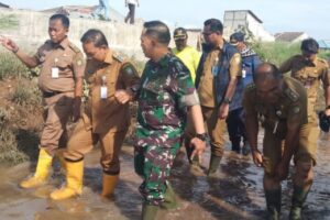 Banjir Landa Tangerang, Danramil dan PJ Wali Kota Terjun ke Lokasi