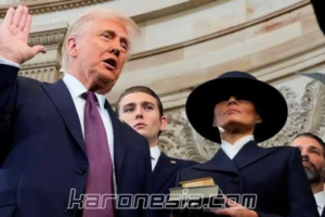 Dunia Pasca Trump: Kebijakan Kontroversial dan Dampaknya terhadap Global Donald Trump saat dilantik menjadi Presiden AS