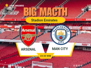 Laga Arsenal vs Manchester City di Premier League, dengan prediksi susunan pemain dan berita cedera terbaru