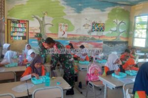 Danramil Panongan Tegaskan Komitmen Dukung Gizi Anak