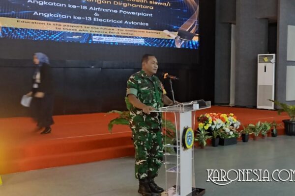 Danramil 03 Legok Hadiri Pelepasan Siswa Dirgantara Tangerang