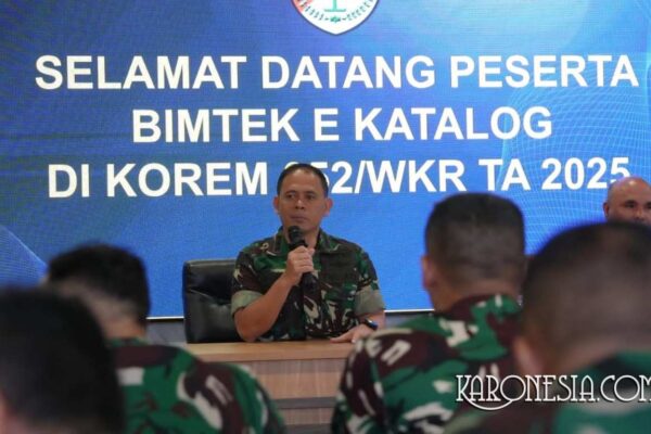 Korem 052/Wkr Gelar Sosialisasi E-Katalog Versi 6: Tingkatkan Transparansi Pengadaan