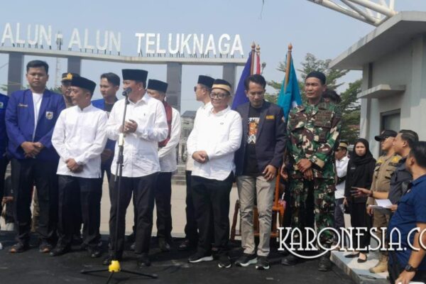 TNI-Polri Dampingi Bupati Tangerang Resmikan Festival Tabuh Beduk 2025