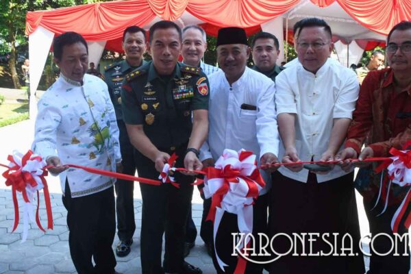 Wujud Toleransi dan Persatuan, Pangdam IV/Diponegoro Resmikan Gereja Oikumene dan Fasilitas Satuan