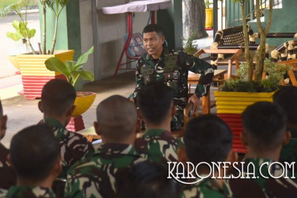 Danyonif 201/JY Tekankan Disiplin dan Larangan Keras Judi Online