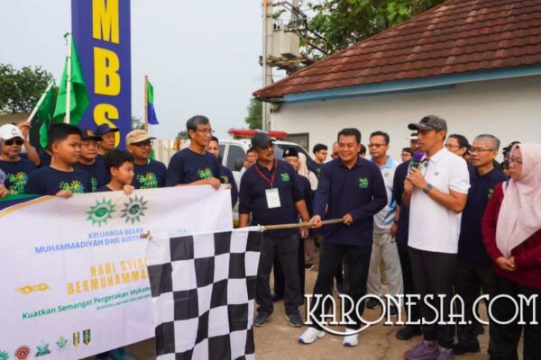 Dandim 0510/TRS Dukung Penuh Jalan Sehat Bersama Milad Aisyiyah dan Hari Lingkungan