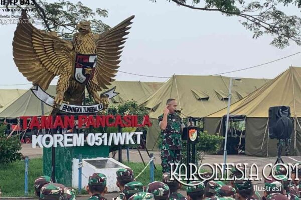 Danrem 051/WKT Beri Arahan Prajurit Yonif TP 843/PYV