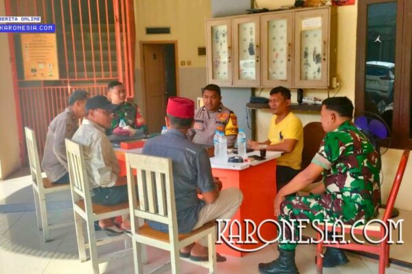 Sinergi Babinsa dan Binamas di Medang Jaga Kamtibmas Warga