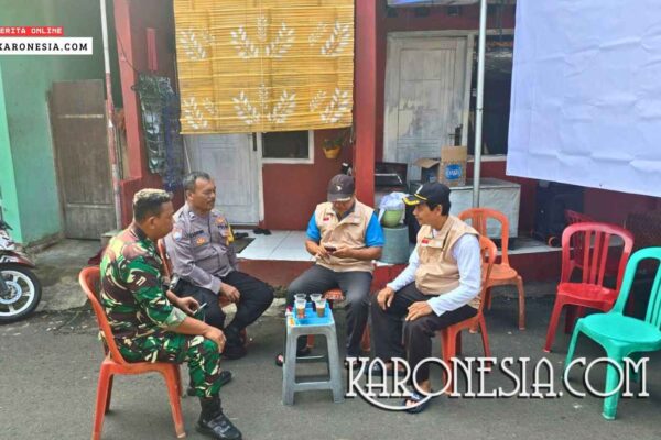 Babinsa dan Binmaspol Jalin Keakraban Lewat Komsos