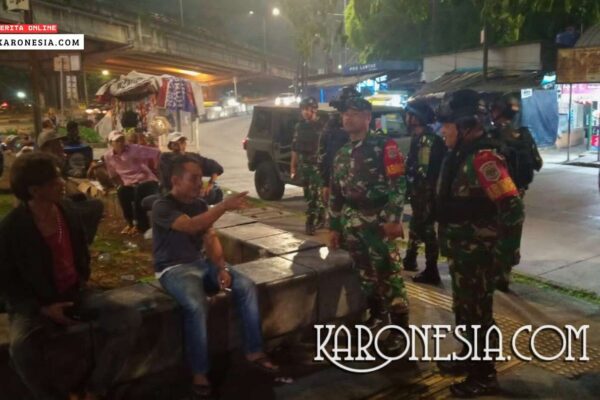Cegah Tawuran, Koramil 03 Gencarkan Patroli Malam