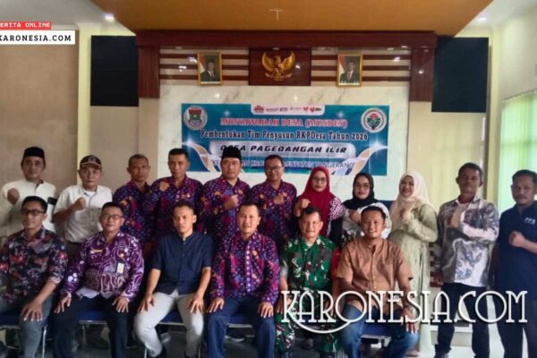 Serka Sudirno Dampingi Musdes RKPDes di Desa Pagedangan