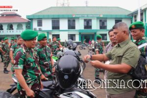 Cegah Judi Online, Korem 052/Wkr Sidak Usai Apel Pagi