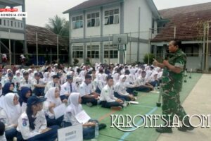MPLS di SMAN 22, Danramil Legok Tekankan Nilai Bela Negara