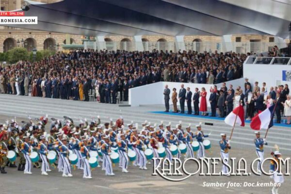 Menhan Dampingi Kontingen TNI di Bastille Day, Indonesia Jadi Defile Pembuka