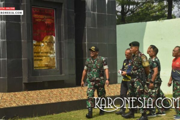 Danyonif 201/JY Tinjau Dapur dan Pangkalan, Cek Gizi Prajurit