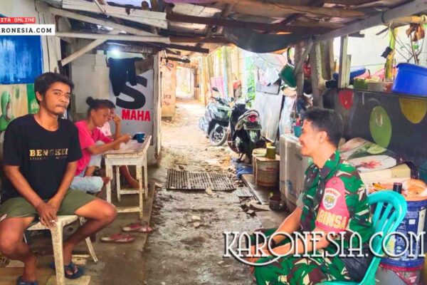 Babinsa Pondok Ranji Perkuat Silaturahmi dan Pantau Kondisi Wilayah
