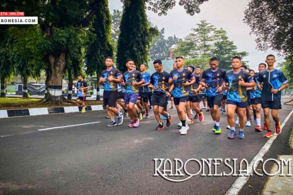 Yonif 201/JY Manfaatkan Aplikasi NRC: Tingkatkan Kebugaran Prajurit