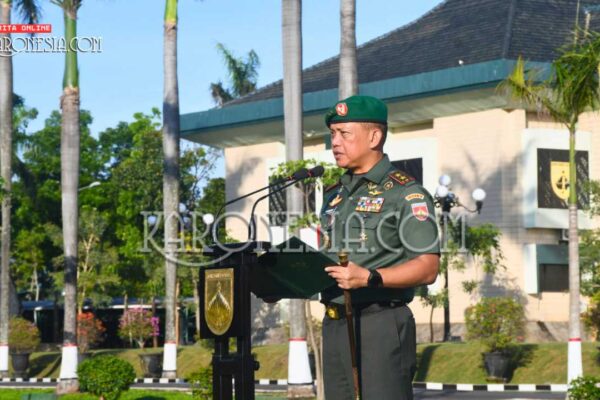 TNI AD Bersih dan Profesional, Pangdam Sampaikan Arahan Kasad di Upacara 17-an