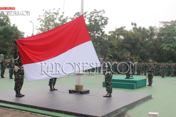 Dandim 0509 Bekasi Pimpin Upacara 17-an, Tegaskan Semangat NKRI
