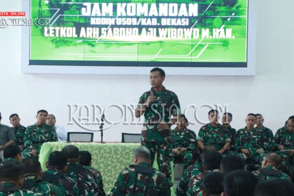 Letkol Sabdho Aji Wibowo Resmi Pimpin Kodim 0509 Bekasi, Tekankan Soliditas