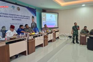 Danramil Pondok Aren Dukung Pelatihan Satlinmas Tangsel
