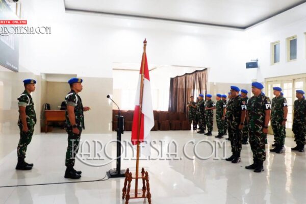 Danpomdam Jaya Pimpin Sertijab Dua Perwira