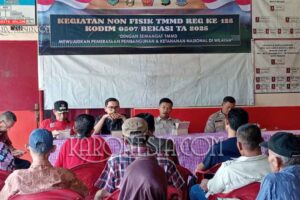 Kodim 0507 Bekasi Edukasi Warga Lewat TMMD 2025