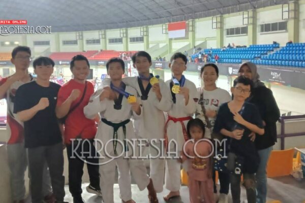 Koramil Panongan Antar Atlet Pelajar Raih Emas Taekwondo 2025