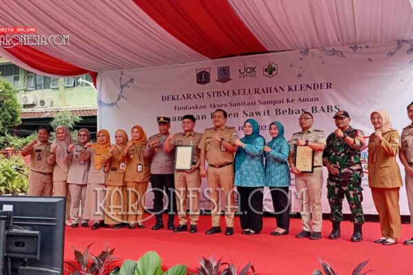 Babinsa Klender Dukung STBM, Stop BABS di Jakarta Timur