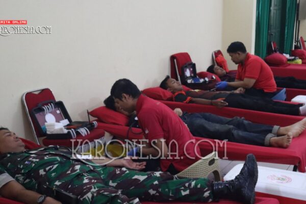 Kodim Jaksel Gelar Donor Darah Massal Bersama RSPAD