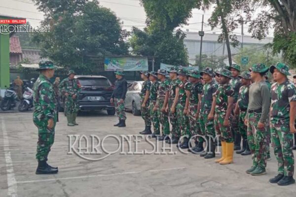 TNI Tekankan Disiplin Satgas TMMD 125 di Bekasi