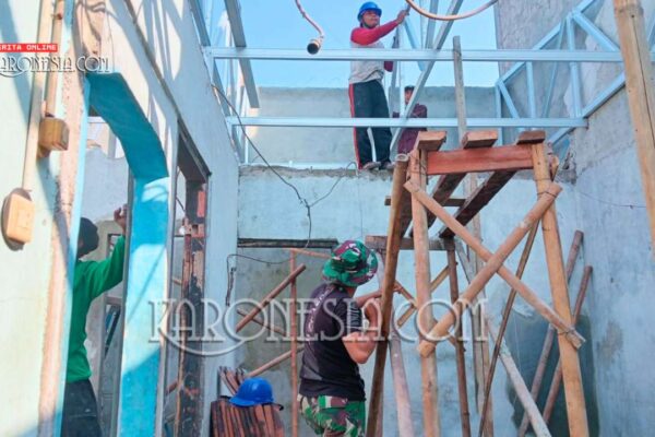TMMD Wujudkan Harapan, Rumah Bapak Usep Kini Layak