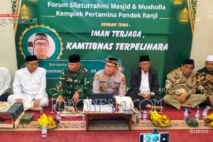 Danramil Ciputat: Iman Kuat Jadi Fondasi Kamtibmas Aman