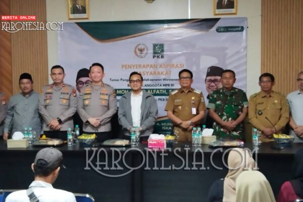 Sinergi TNI-Polri Dukung Aspirasi Warga di Forum MPR RI Pagedangan