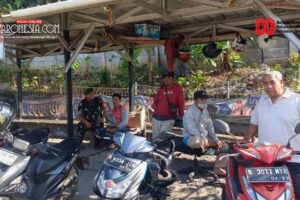 Babinsa Serpong Komsos Bareng Tukang Ojek, Ini Tujuannya