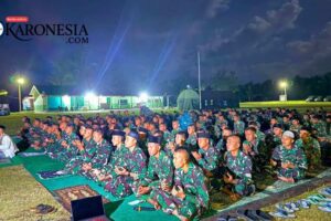 Peringatan Maulid Nabi 1447 H di Yonif TP 838/PW Penuh Khidmat