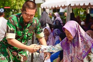 Korem 051 Gelar Bakti Teritorial PRIMA di HUT TNI dan Dexa