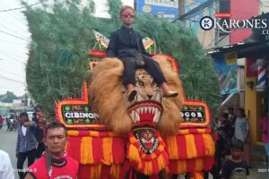 Reog Ponorogo Meriahkan Khitanan Putra Pimpinan Telapak Petir di Bekasi