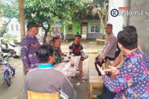 Sinergi TNI–Polri di Cisoka: Menjaga Ketenangan Warga Lewat Dialog Kamtibmas