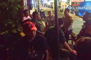 Koramil 02/Matraman Pimpin Patroli Keliling, Dorong Warga Aktif Siskamling