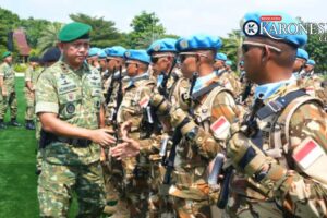 Pangdam IV/Diponegoro Hadiri Upacara Pemberangkatan Satgas Kizi TNI Konga XXXVII-L Minusca TA 2025