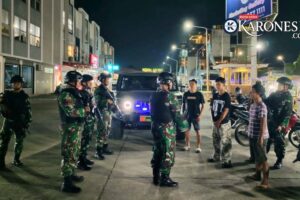 Sinergi TNI dan Warga, Patroli Malam Strategi Pencegahan Gangguan Keamanan