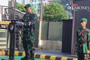 Korem 052/Wkr Gelar Upacara 17-an, Panglima TNI Tekankan Tiga Nilai Utama